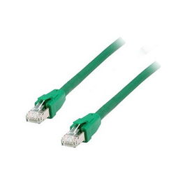 EQUIP Cable de Red Patch Cord Cat8.1 S/FTP 5 Metros, 40 Gbit/s, PoE++, LSZH, Verde (608044)