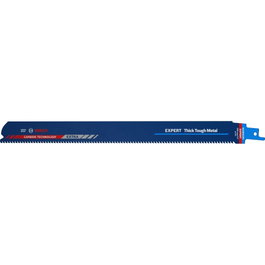 Bosch S1255CHC EXPERT Hoja de Sierra de Sable para Metales Gruesos, 10 unidades