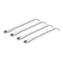 Belkin CAB004BT2MWH2PK Cable USB-C a USB-C Trenzado 2 Metros USB 2.0 480 Mbps Carga Rápida Power Delivery 60W (2 Piezas) - Blanco