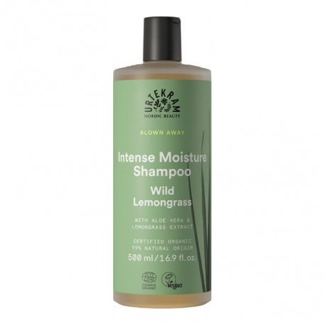 URTEKRAM Wild Lemongrass Champú para Cabello Seco 500ml