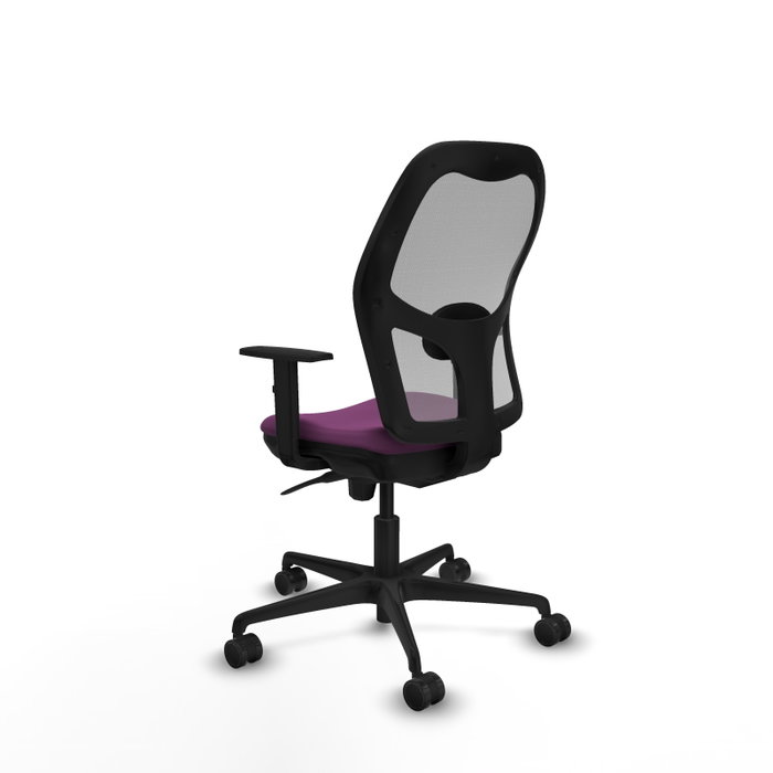 PIQUERAS Y CRESPO Silla de oficina Jorquera Morado y Gris