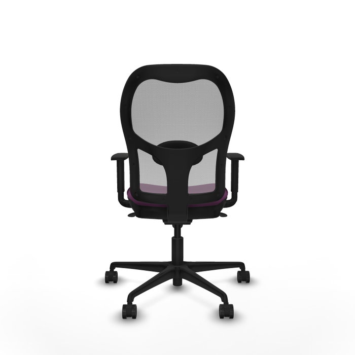 PIQUERAS Y CRESPO Silla de oficina Jorquera Morado y Gris