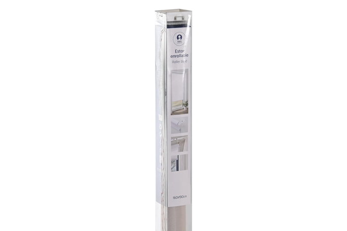 DKD Home Decor Estor Básico Beige 190 x 160 cm Poliéster