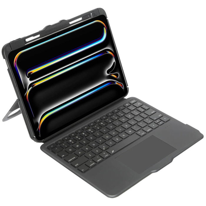 Targus VersaVu Bluetooth Keyboard Case para iPad Pro 11-inch (M4) con Trackpad, Negro