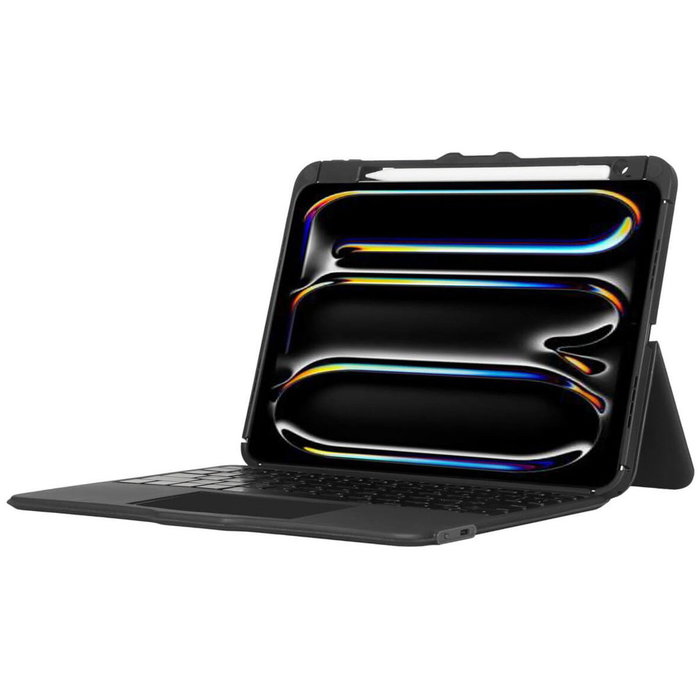 Targus VersaVu Bluetooth Keyboard Case para iPad Pro 11-inch (M4) con Trackpad, Negro