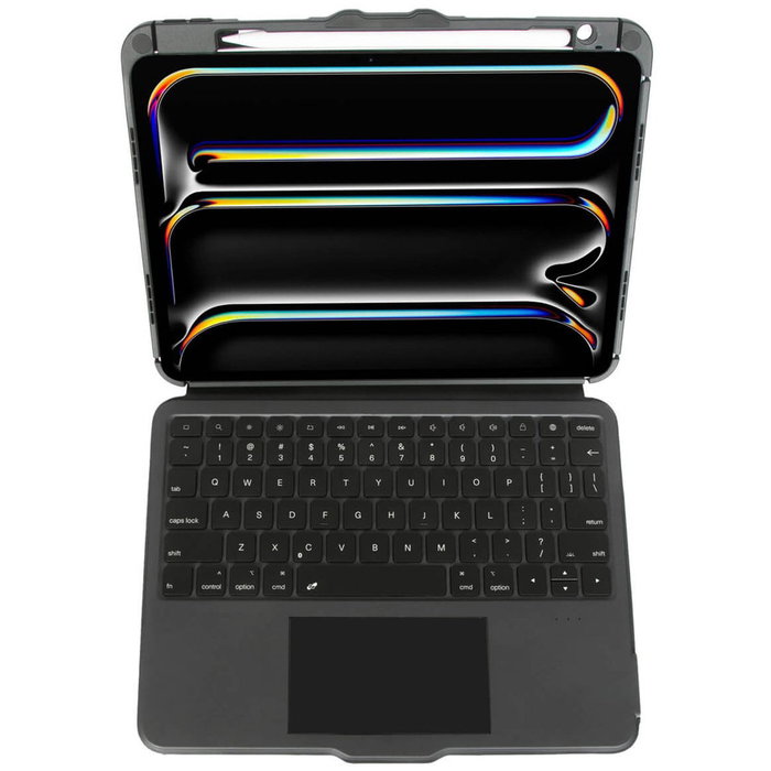 Targus VersaVu Bluetooth Keyboard Case para iPad Pro 11-inch (M4) con Trackpad, Negro