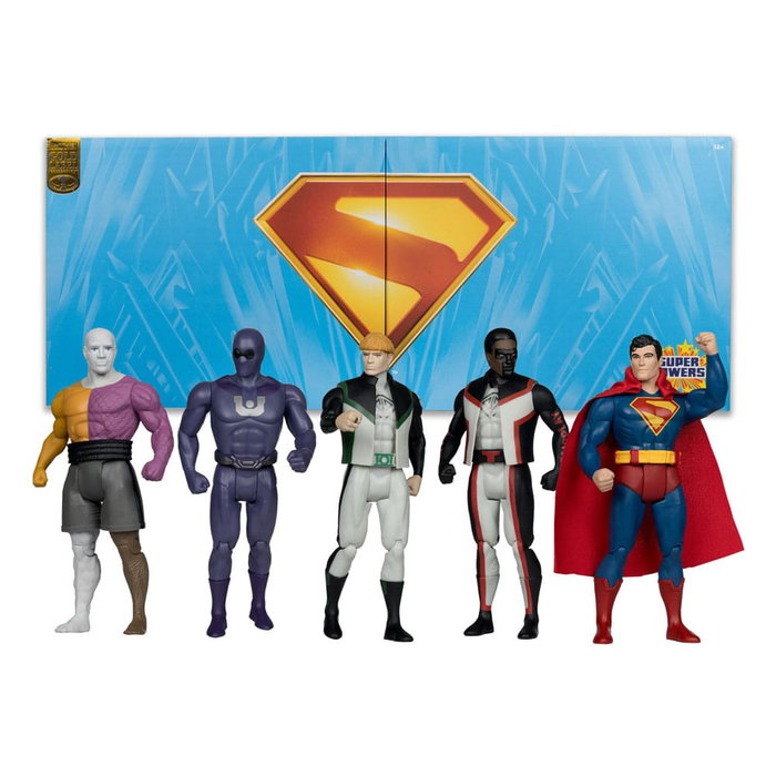 McFarlane Toys Superman (2025) DC Direct Pack de 3 Figuras Super Powers Gold Label 11 cm