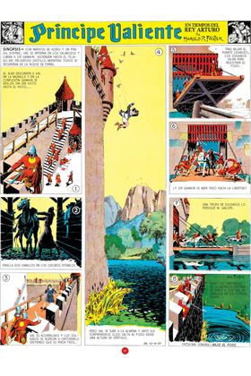 Tebeos Dolmen Editorial S.L. Príncipe Valiente 1937 - 1938 4a Edición