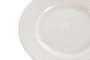 DKD Home Decor Plato de Porcelana Carve loving 24 Blanco