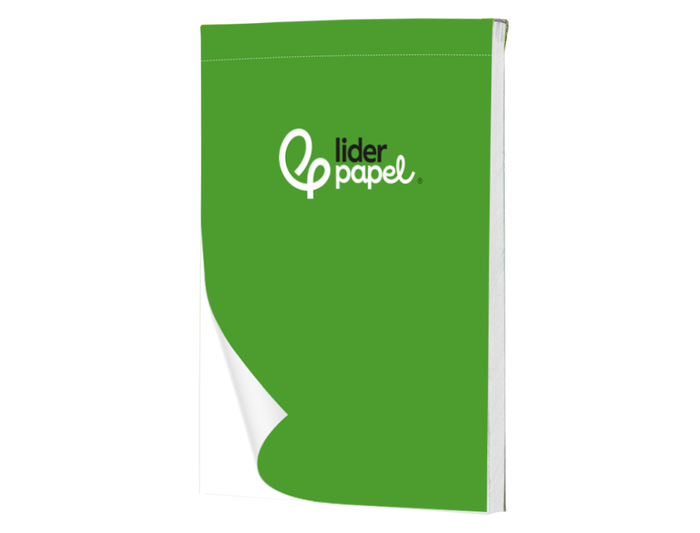 Liderpapel Bloc de notas Din a5 liso 80 hojas 60g/m2 perforado