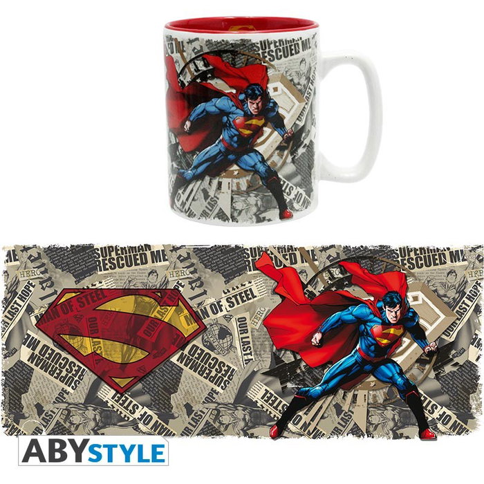 Abystyle Taza DC Comics Superman 460 ml