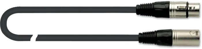 Quiklok Cable de Micrófono PVC XLR/XLR - 1 Metro Quiklok Cable de Micrófono PVC XLR/XLR - 1 Metro