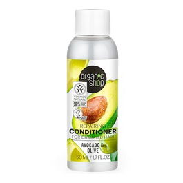 ORGANIC SHOP Acondicionador Repara Cabello Dañado con Aguacate 50 ml