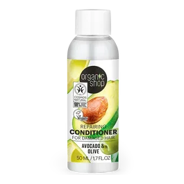 ORGANIC SHOP Acondicionador Repara Cabello Dañado con Aguacate 50 ml