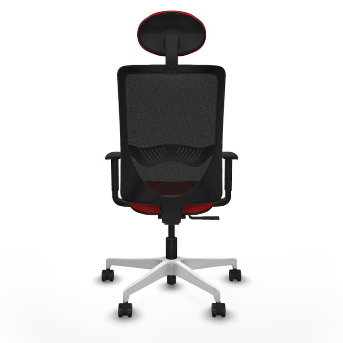 PIQUERAS Y CRESPO Silla de oficina Zulema Roja con Mecanismo Sincro PIQUERAS Y CRESPO Silla de oficina Zulema Roja con Mecanismo Sincro