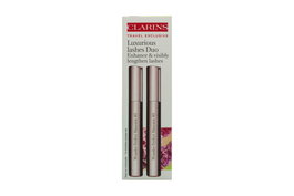 Clarins Wonder Perfect 4D Black Mascara Duo Set 2x 8ml Wonder Perfect 4D Black Mascara