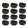 Summa Io Grafito Bol Cuadrado Gris Oscuro (Set de 12) 26 cl