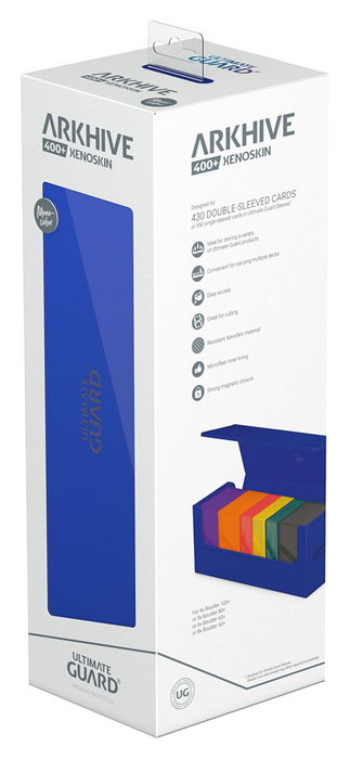 Ultimate Guard Arkhive 400+ Xenoskin - Blue Ultimate Guard Arkhive 400+ Xenoskin - Blue