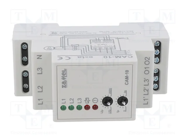 ZAMEL CAM-10 Relé de monitorización de tensión 3 x 400V AC
