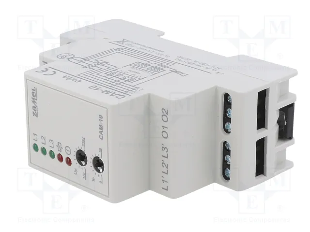 ZAMEL CAM-10 Relé de monitorización de tensión 3 x 400V AC