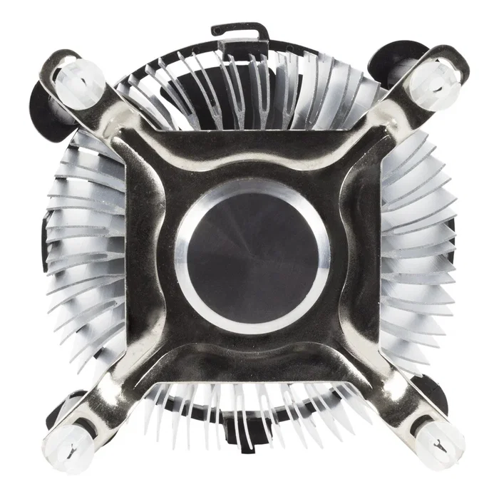 Unykach UK532002 Ventilador CPU para Sockets Intel LGA 775/115x/1200, 90mm, 3000 RPM, 4 Pines PWM, Base de Aluminio, Negro