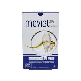 ACTAFARMA Movial Plus Fluidart 28 Cápsulas con Colágeno Hidrolizado, Ácido Hialurónico y Vitamina C