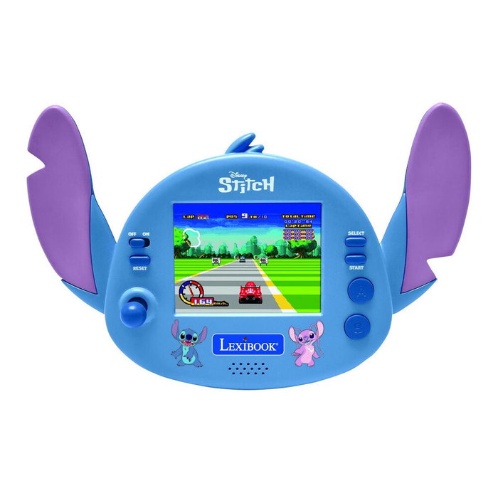 LEXIBOOK Consola Cyber Arcade Stitch Disney 50 Juegos Clásicos y de Aventuras Pantalla LCD 2.5" LEXIBOOK Consola Cyber Arcade Stitch Disney 50 Juegos Clásicos y de Aventuras Pantalla LCD 2.5"