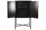 DKD Home Decor Bone 23 Mueble Bar Bicolor Negro 80 x 40 x 153 cm