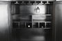 DKD Home Decor Bone 23 Mueble Bar Bicolor Negro 80 x 40 x 153 cm