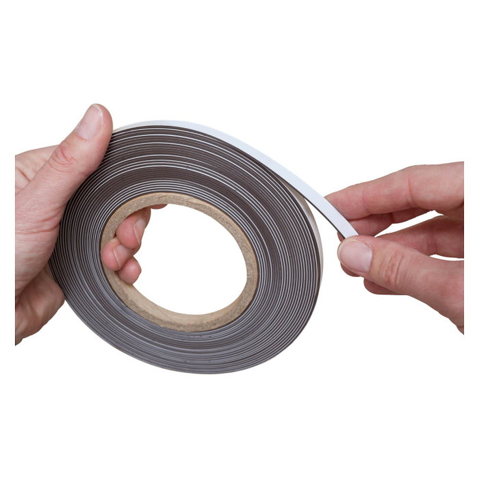 MAUL 6524102 Cinta magnética blanca 1,0 x 1000,0 cm MAUL 6524102 Cinta magnética blanca 1,0 x 1000,0 cm