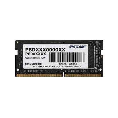 Patriot Signature Line PSD48G320081S 8GB DDR4 3200MHz SO-DIMM Patriot Signature Line PSD48G320081S 8GB DDR4 3200MHz SO-DIMM