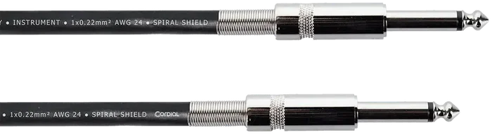 Cordial Cable de Guitarra Jack de 5 Metros Cordial Cable de Guitarra Jack de 5 Metros