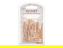 Pincello Set 15 Pinzas Madera Natural Pequeñas 7.5 x 12.5 x 2 cm (Set de 24)