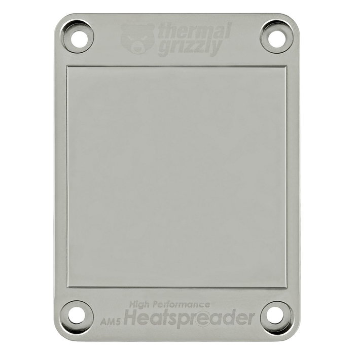 Thermal Grizzly High Performance Heatspreader AM5 (Plata) تقد Thermal Grizzly High Performance Heatspreader AM5 (Plata) تقد