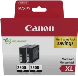 Canon PGI-2500BK XL Multipack Negro 9254B011 5000 Páginas