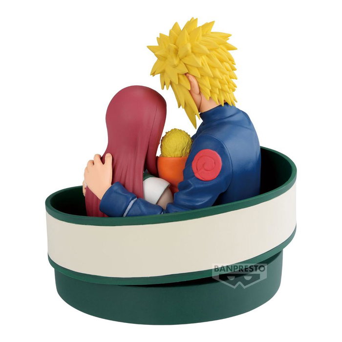 Banpresto Figura Minato, Naruto & Kushina 13cm 72 Series 53