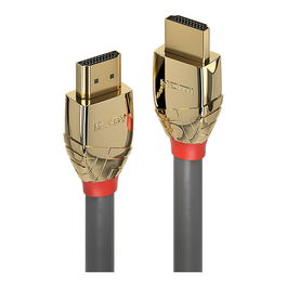LINDY Cable HDMI High Speed Gold Line 7.5 Metros, Certificado, 4K Ultra HD, Ethernet, 3D, Audio Retorno
