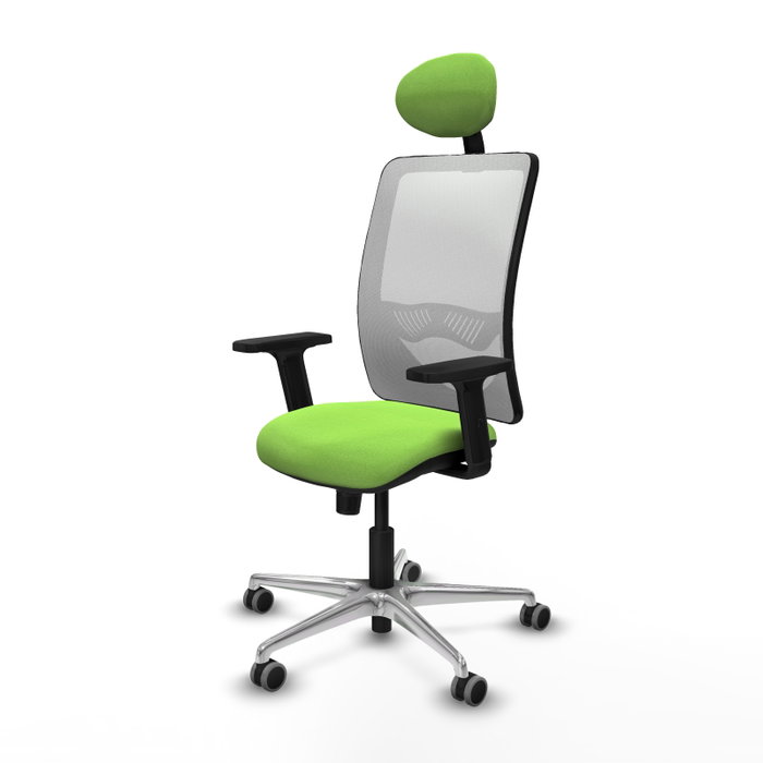 PIQUERAS Y CRESPO Silla de oficina Zulema Pistacho y Blanco PIQUERAS Y CRESPO Silla de oficina Zulema Pistacho y Blanco