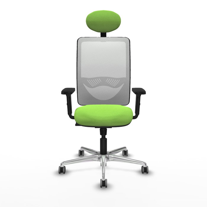 PIQUERAS Y CRESPO Silla de oficina Zulema Pistacho y Blanco PIQUERAS Y CRESPO Silla de oficina Zulema Pistacho y Blanco