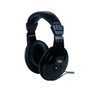 TNB Auriculares envolventes HiFi para TV con adaptador de 6,35 mm y cable de 8m - negro