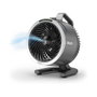 Shark FA050EU FlexBreeze Go Ventilador de Pie y Mesa, 5 Velocidades, Batería Integrada 12h, Carbón, 36W