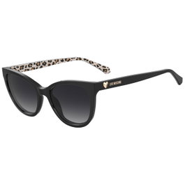 Moschino Love MOL072-S-7RM para mujer con cristales grises