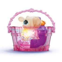 Bizak Mascota Animagic Let's Glo Capibara Spa Time Juguete que flota y brilla en español