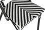 DKD Home Decor Silla de Aluminio y Ratán Sintético Negro