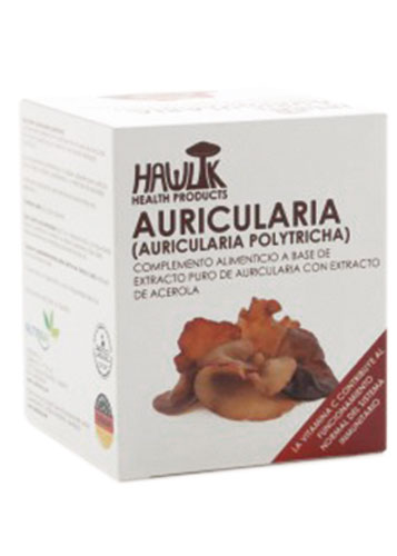 HAWLIK Extracto Auricularia Puro 60 cápsulas HAWLIK Extracto Auricularia Puro 60 cápsulas