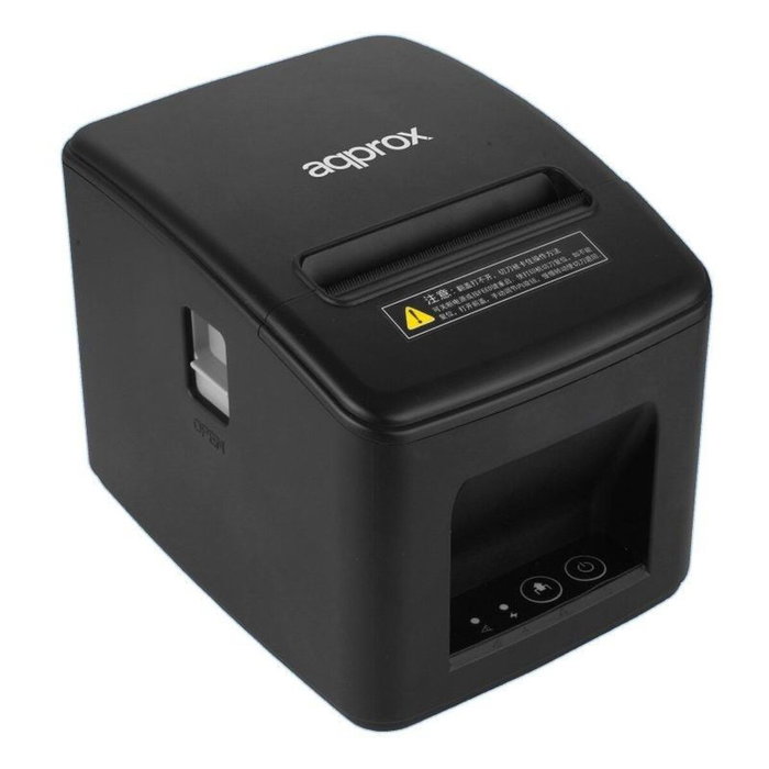Approx appPOS80AM-USB Impresora de Tickets Térmica 80mm USB/RJ11 Negra