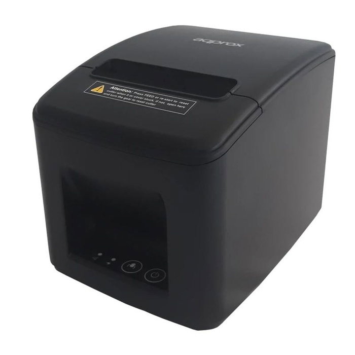 Approx appPOS80AM-USB Impresora de Tickets Térmica 80mm USB/RJ11 Negra
