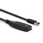 Lindy 15m USB 3.0 Active Extension Slim Cable para Conectar Dispositivos a Larga Distancia