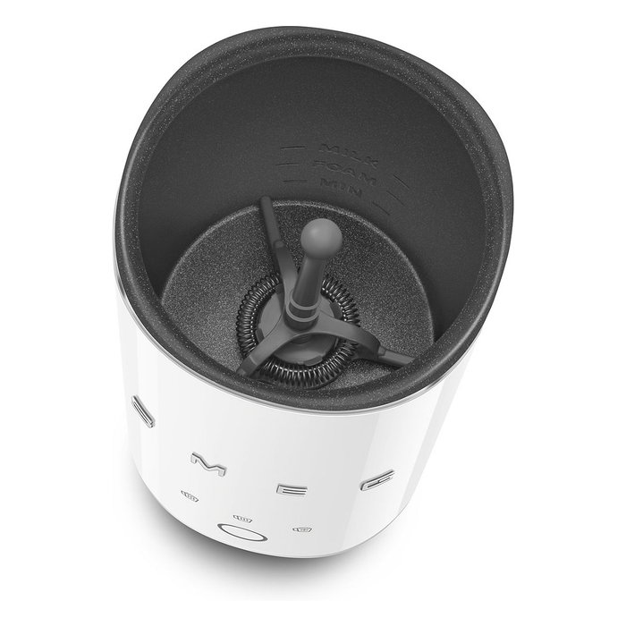 Smeg MFF02WHEU Espumador y Calentador de Leche Automático Blanco Smeg MFF02WHEU Espumador y Calentador de Leche Automático Blanco