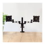 LogiLink Soporte para monitor doble de 13-26 pulgadas en aluminio